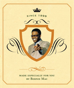 Bernie Mac Custom Wine Label